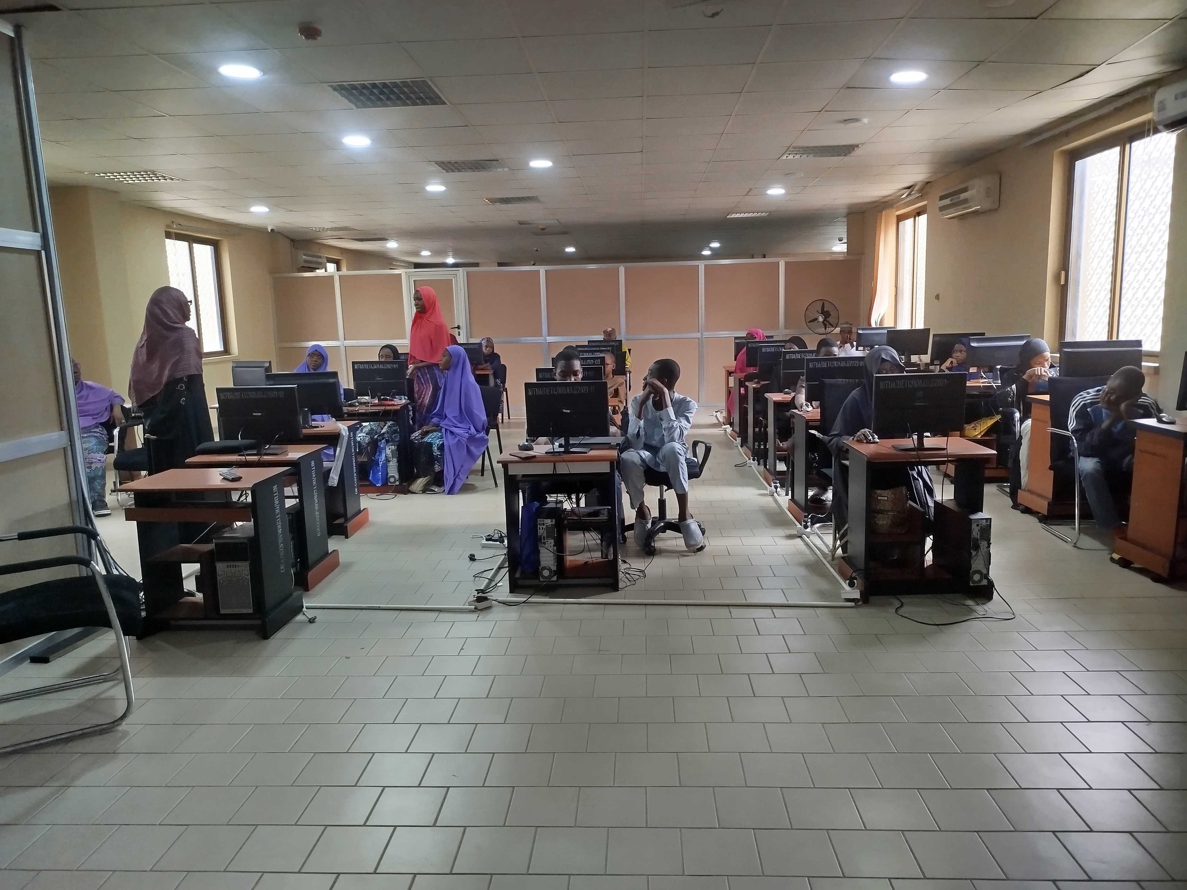 Students learning